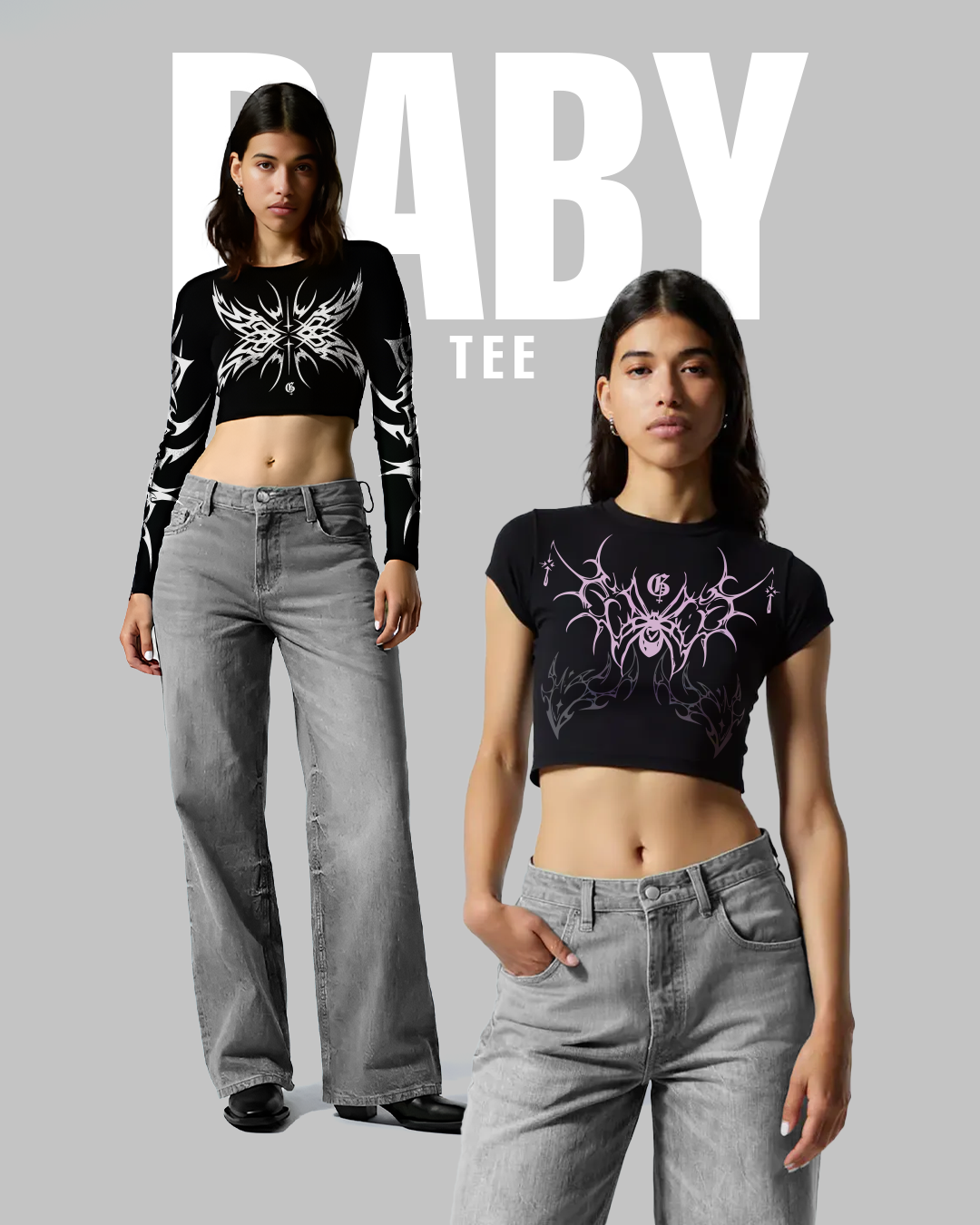 WOMEN'S BABY TEE - GENRAGE