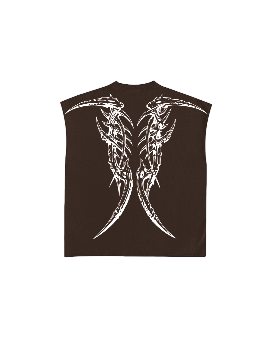 Corpse Brown Unisex Boxy Vest
