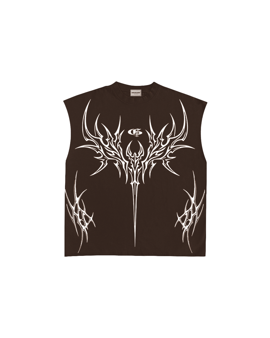 Corpse Brown Unisex Boxy Vest