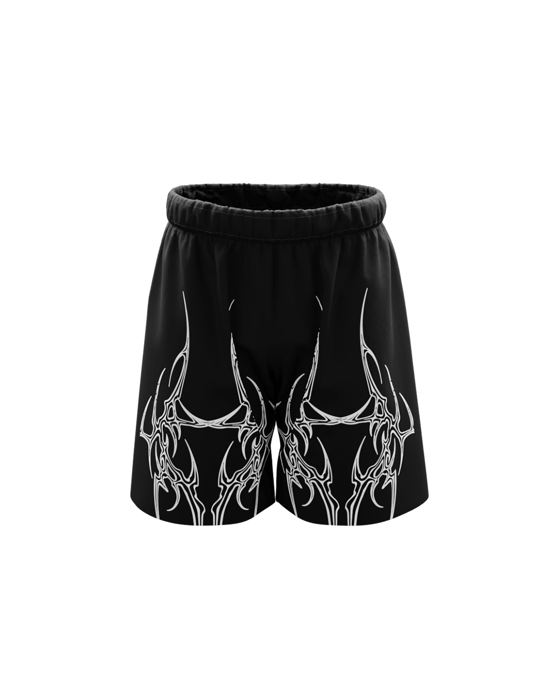 Mini-Mutation Unisex Black Shorts