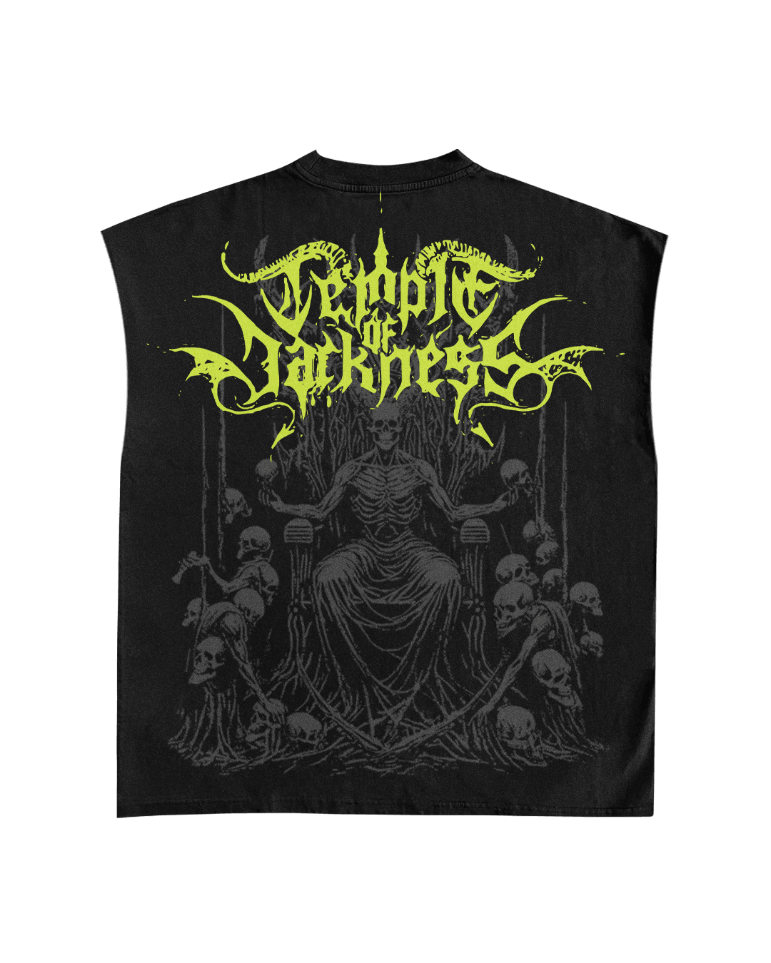 Kshama Unisex Black Boxy Vest