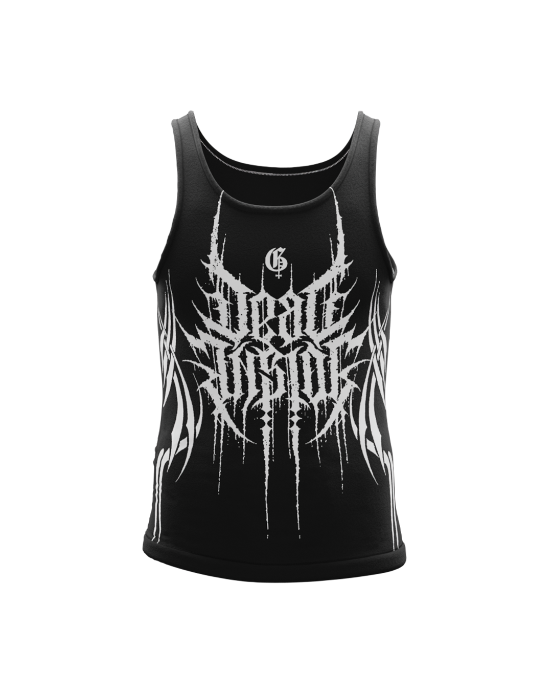Death Black Compression Tank Top