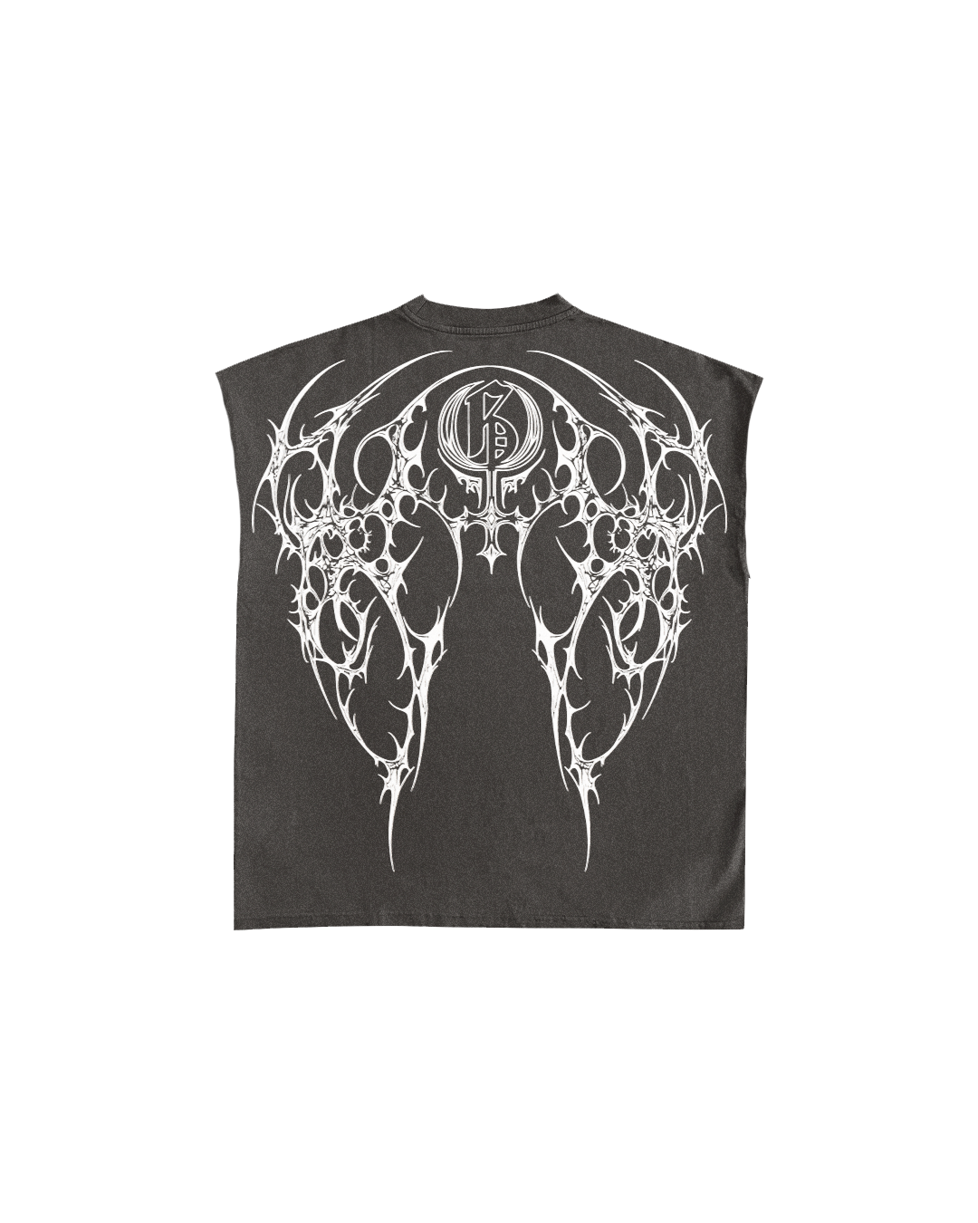 Ruthless Dark Grey Unisex Boxy Vest