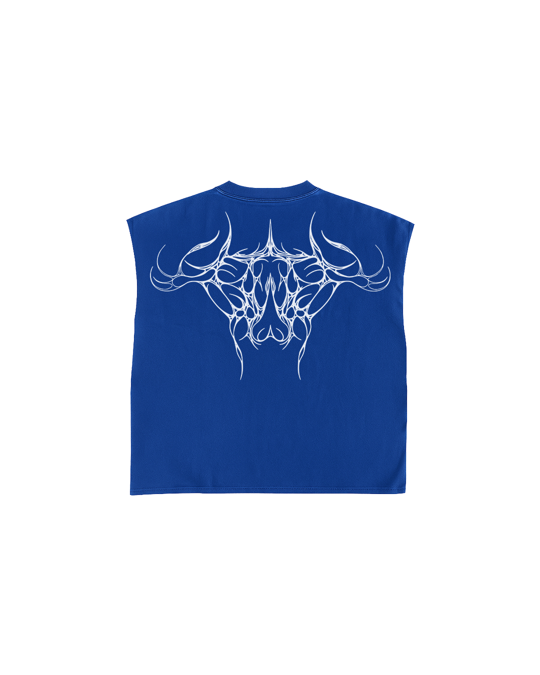 Lumina Royal Blue Boxy Unisex Vest