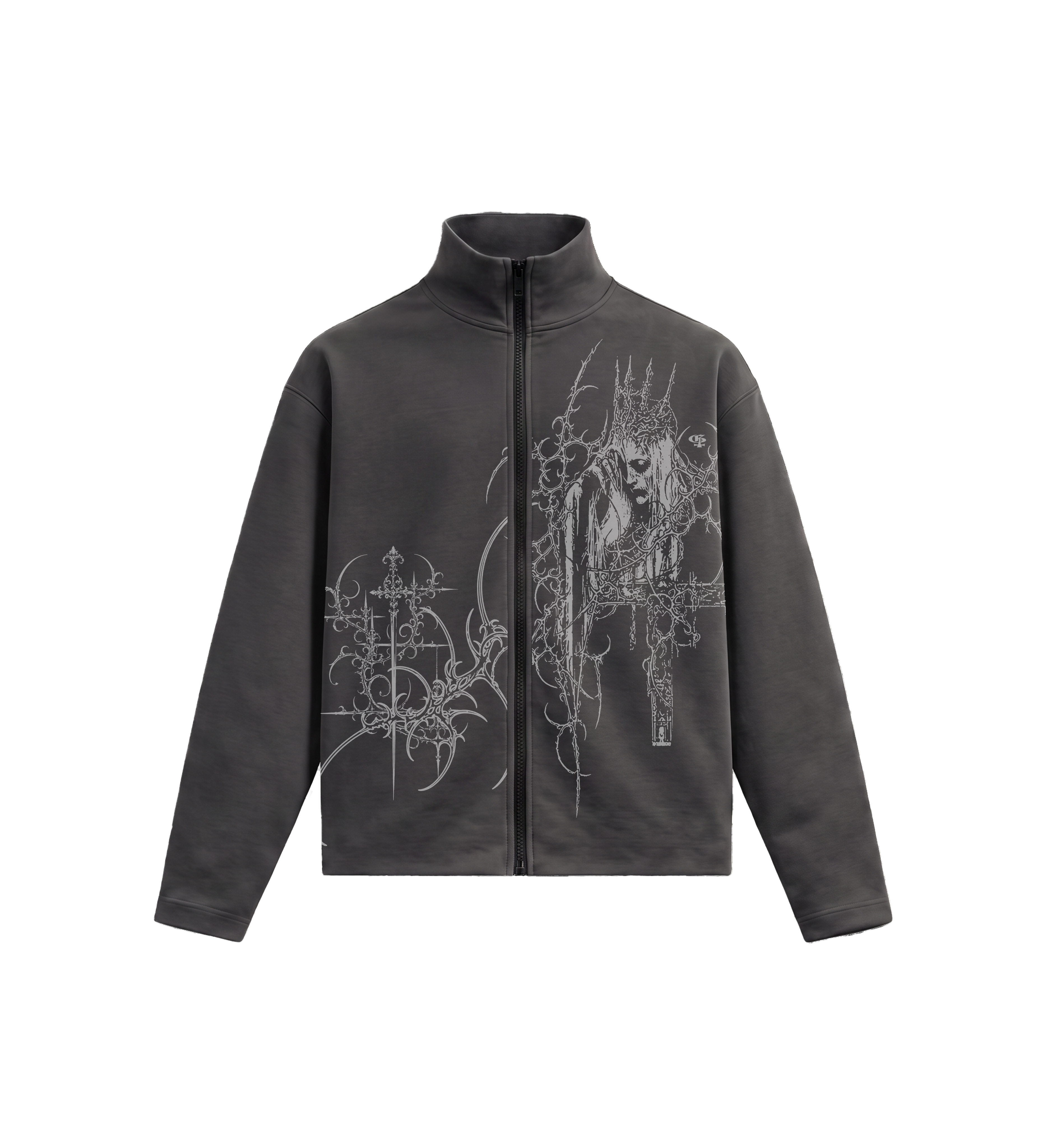Monarch Dark Grey Boxy Jacket