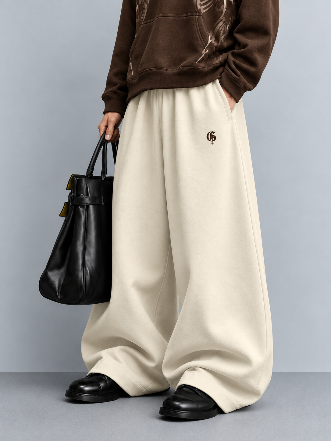 Genrage Beige Balloon Pants