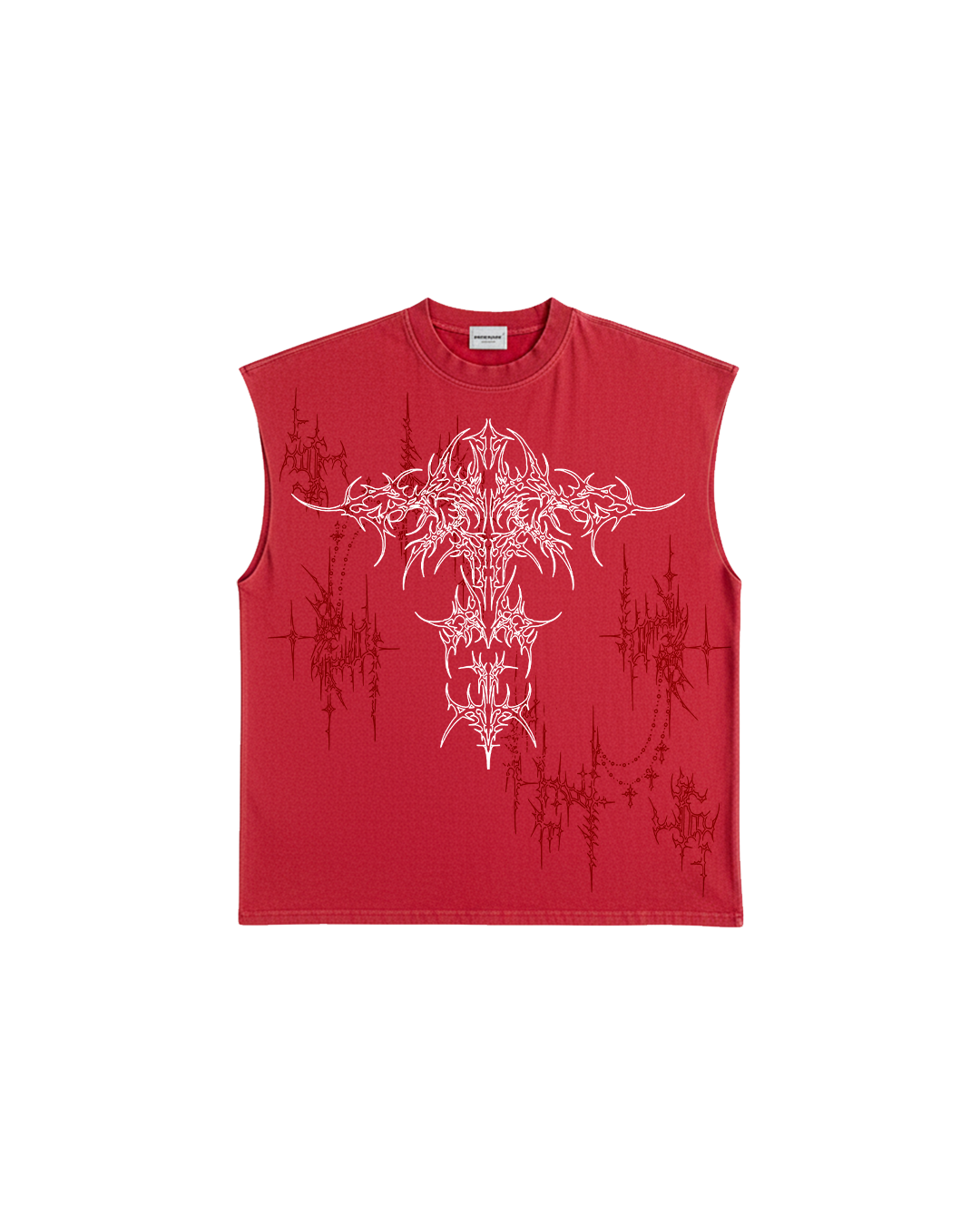 Apocalypse Red Boxy Unisex Vest