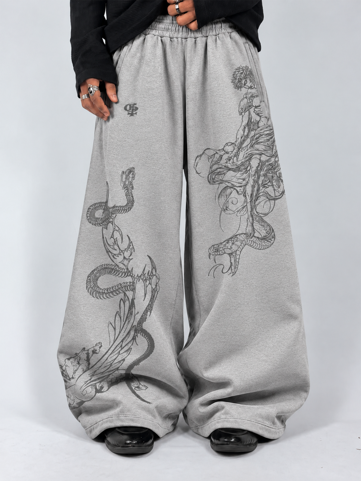 Solace Grey Baggy Pants