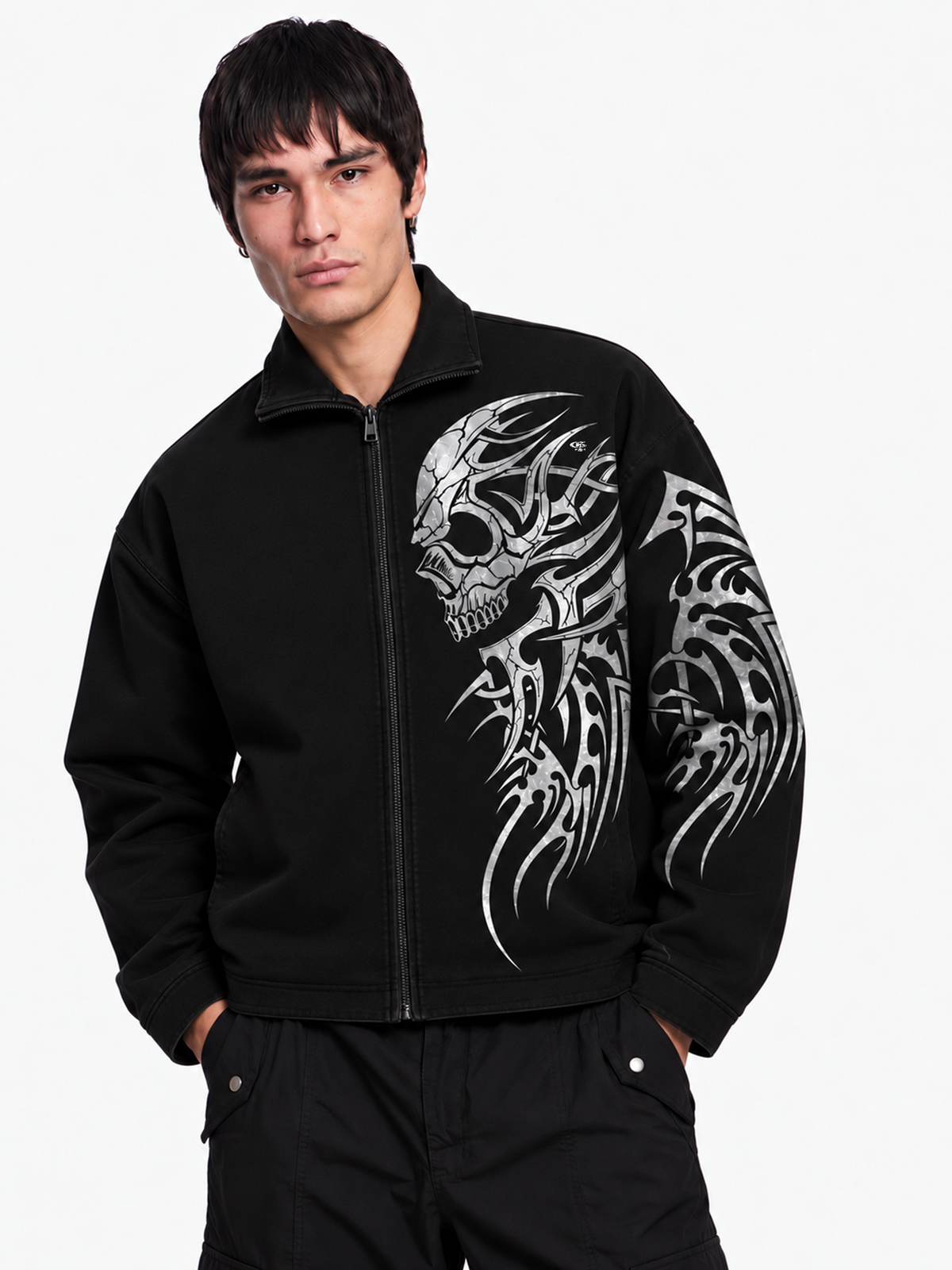 Lunaris Black Boxy Jacket