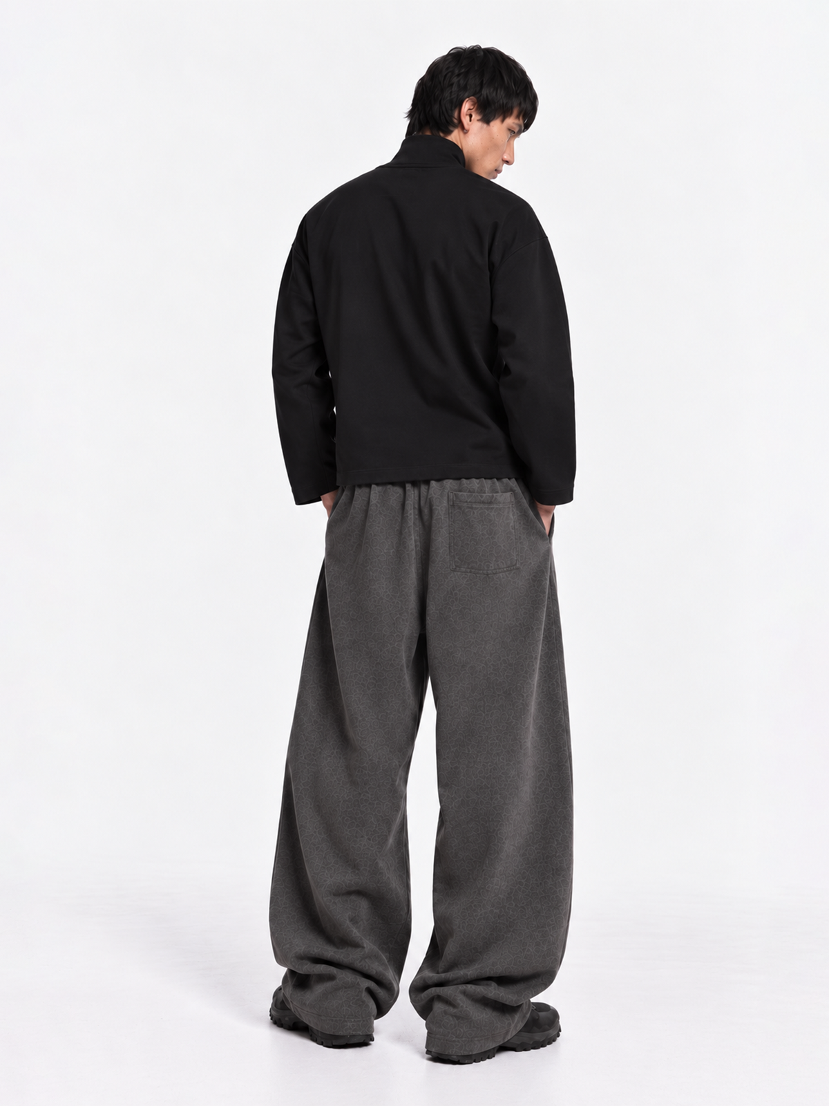 Lunaris Black Boxy Jacket