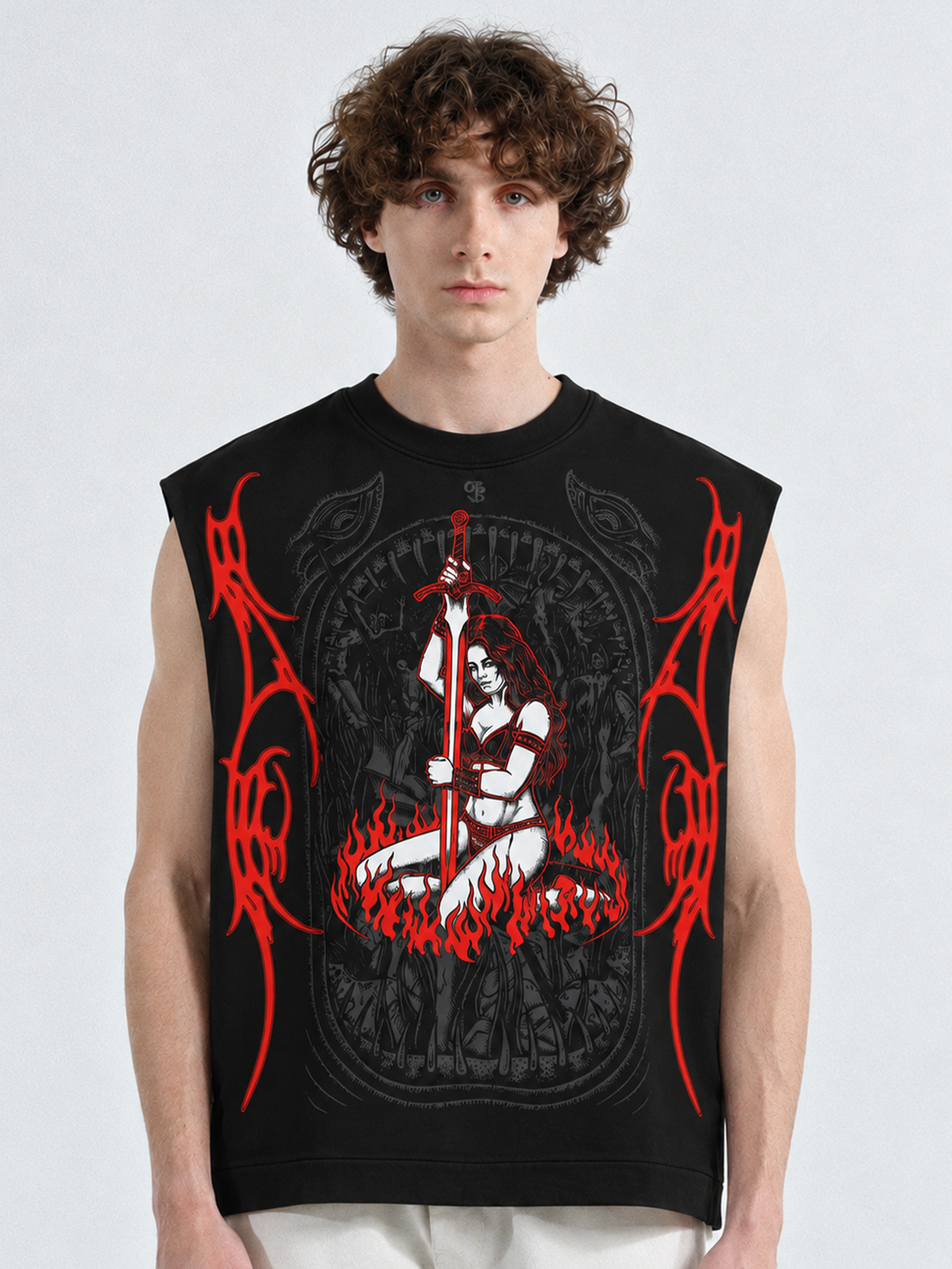Nyra Black Vest