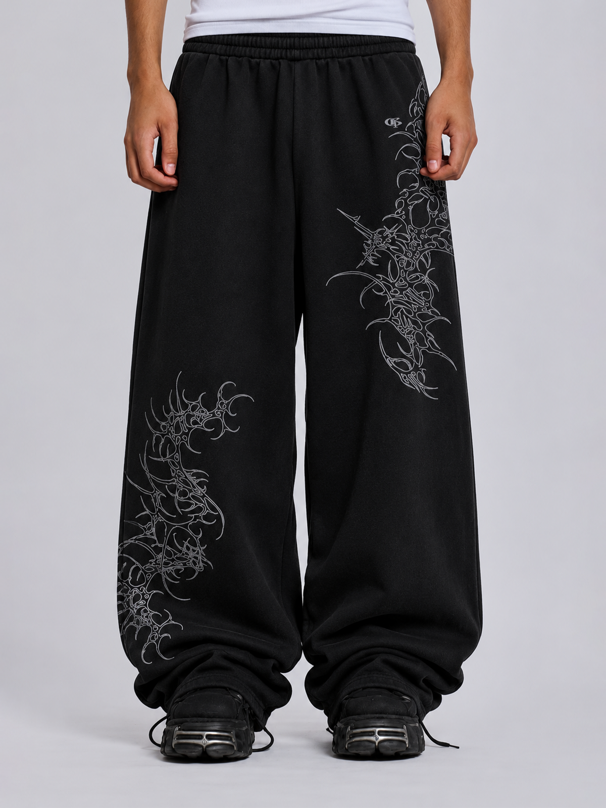 Haven Black Baggy Pants