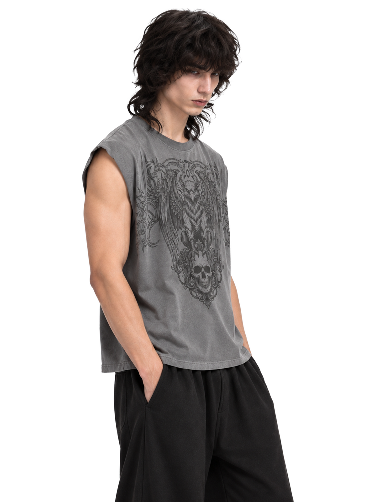 Vicious Grey Vest