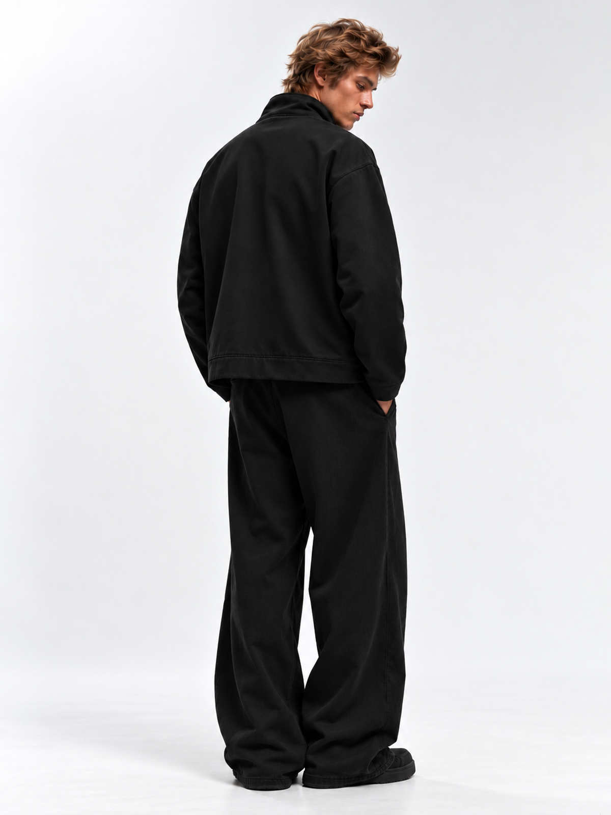 Devour Black Boxy Jacket