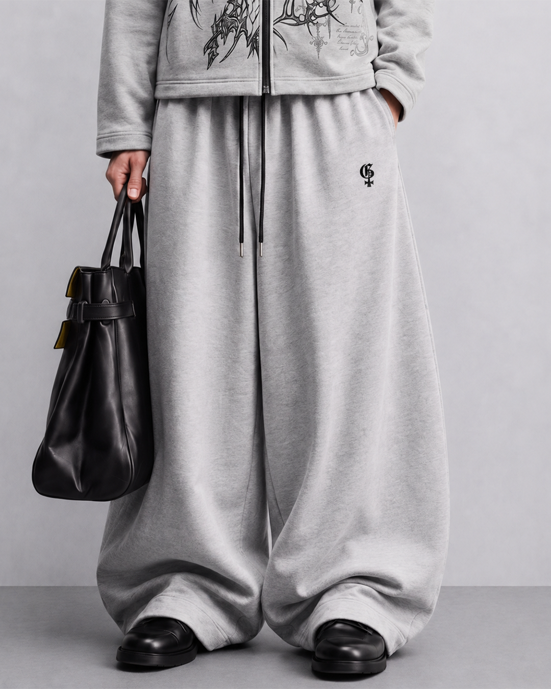 Genrage Grey Balloon Pants