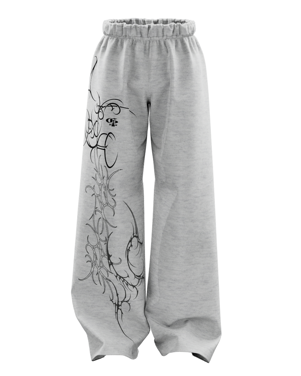 Grey Beast Baggy Pants