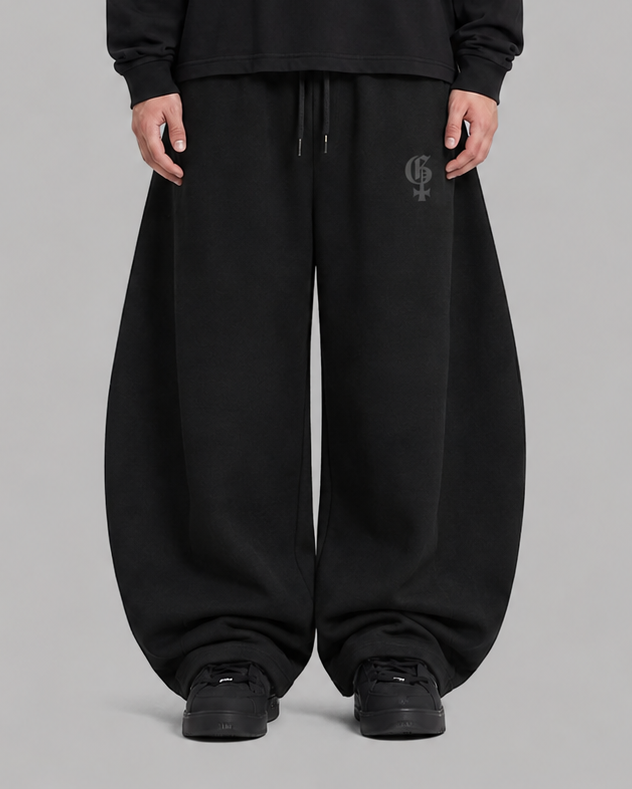 Genrage Black Balloon Pants