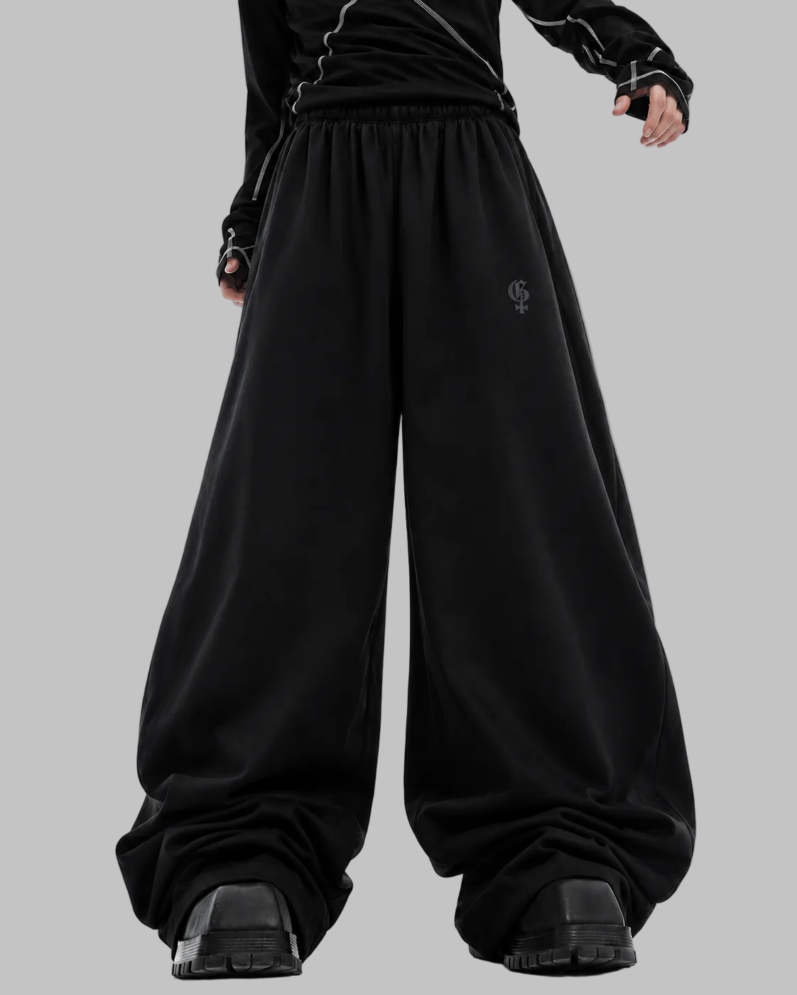 Genrage Black Balloon Pants