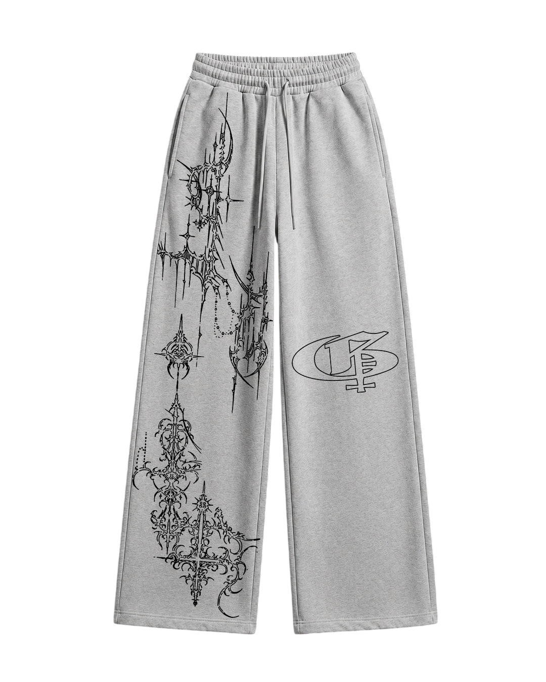 Dawn Grey Baggy Pants