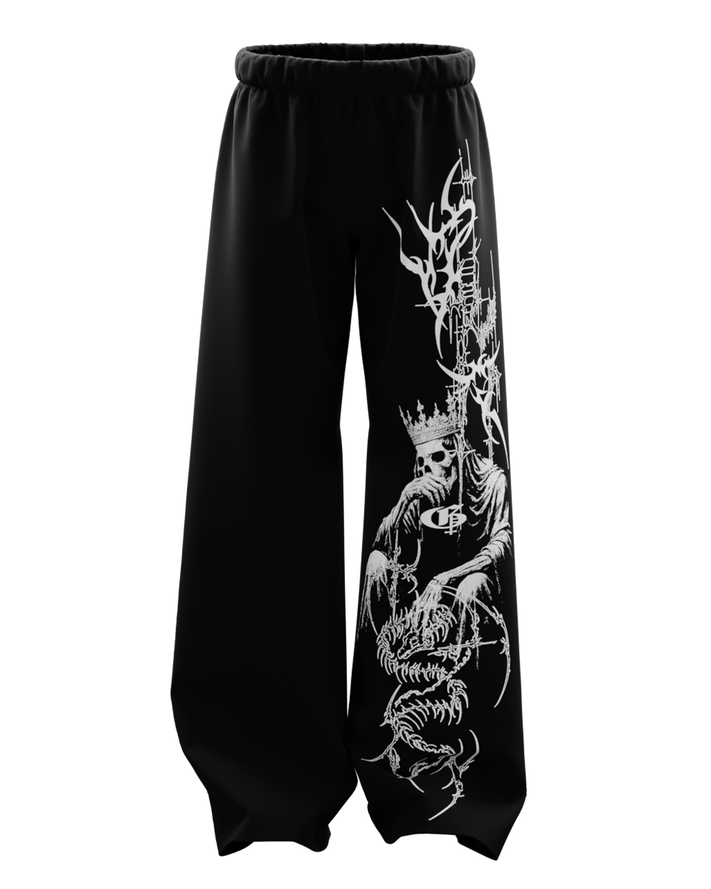 Demonitor Unisex Straight Fit Baggy Pants