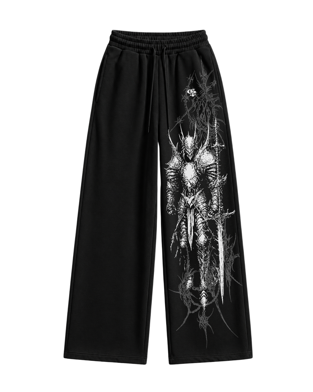 Edge Black Baggy Pants
