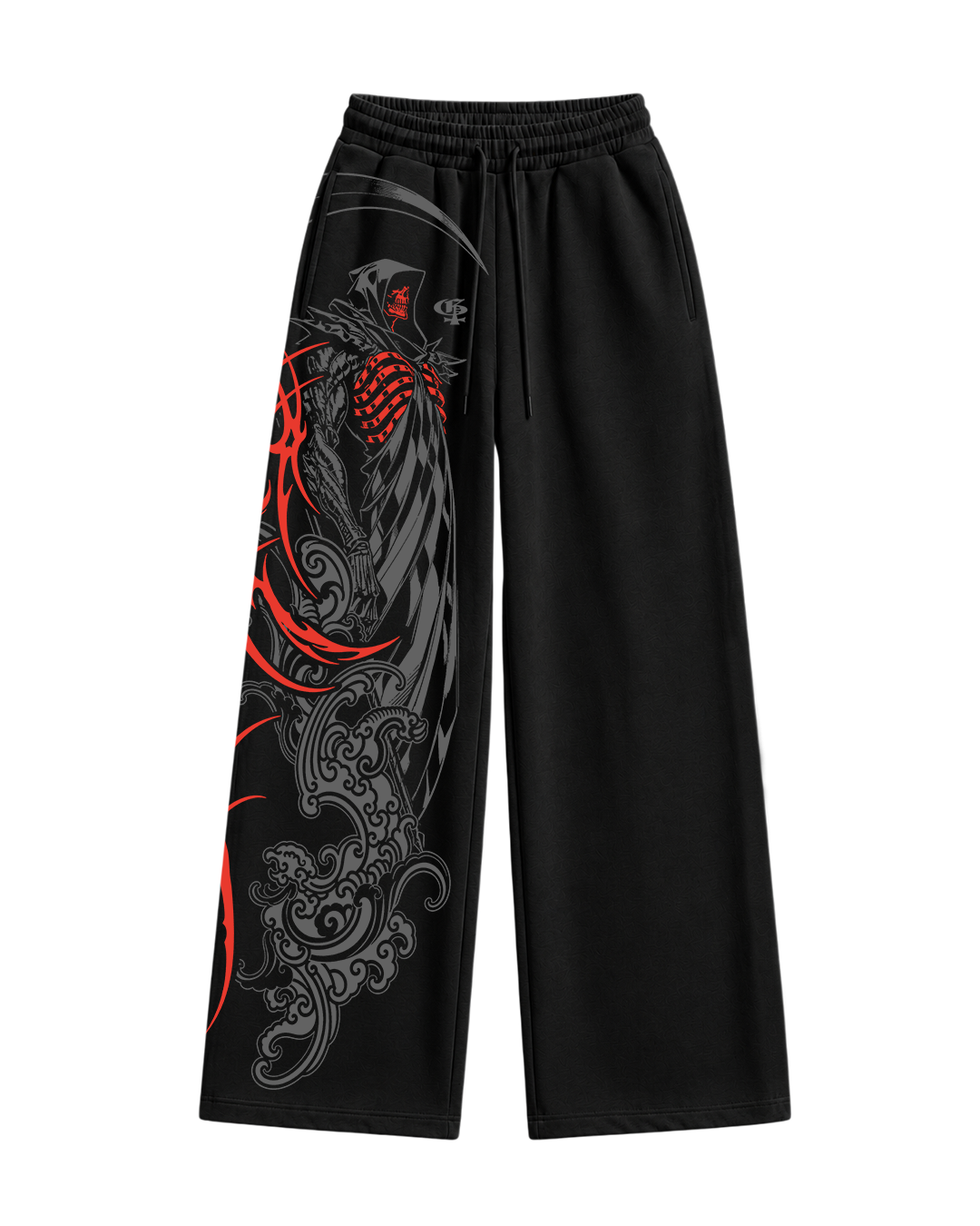 Forge Black Baggy Pants