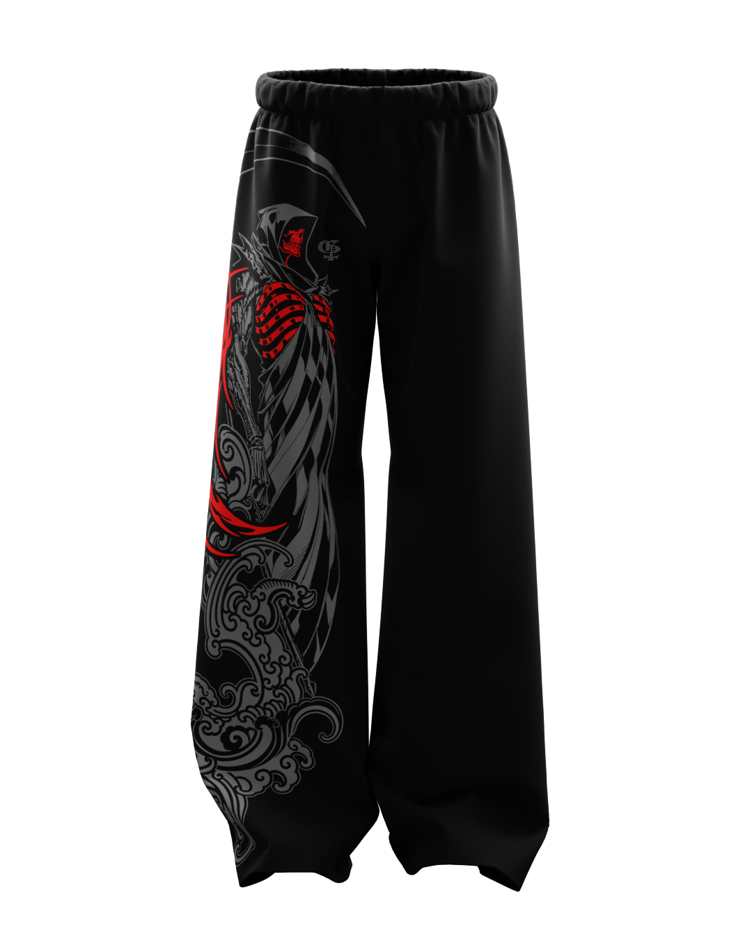 Forge Black Baggy Pants