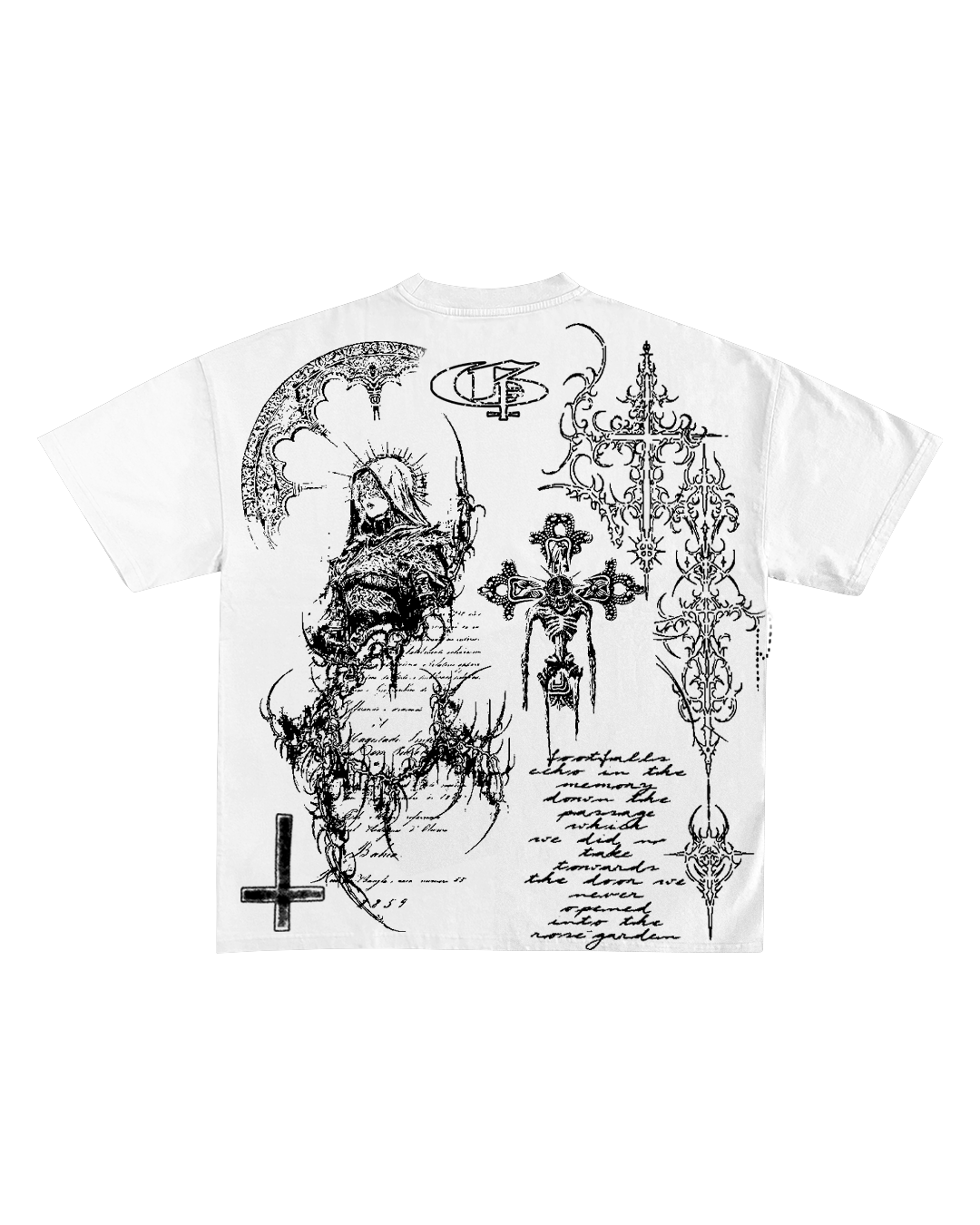 Ghost Boxy Oversized Tshirt