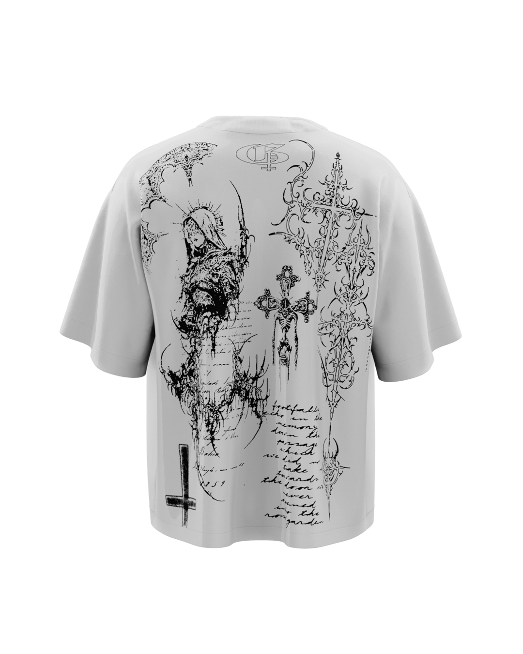 Ghost Boxy Oversized Tshirt