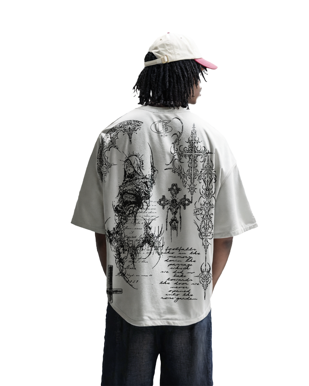 Ghost Boxy Oversized Tshirt