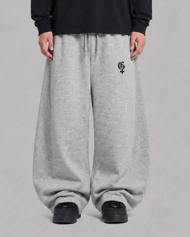 Genrage Grey Balloon Pants