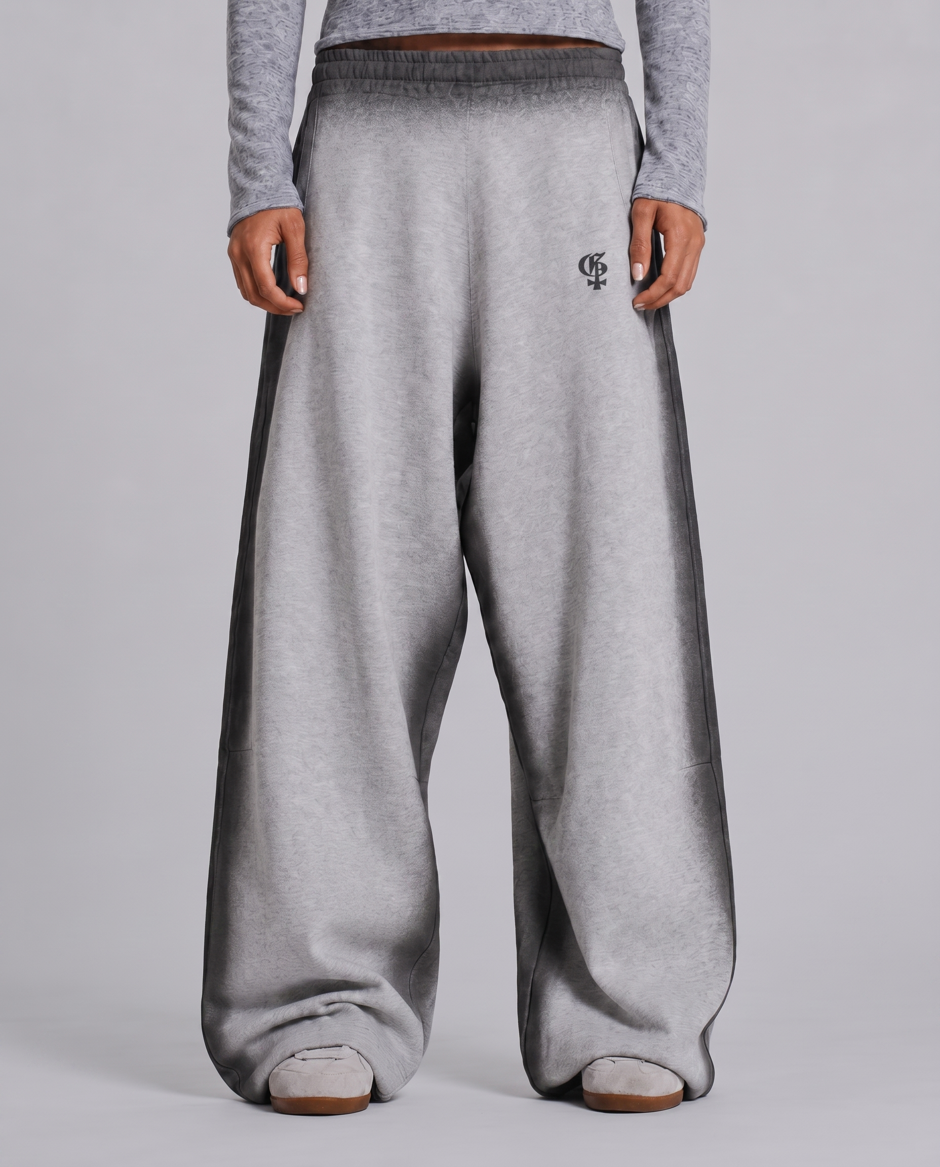 Fade Grey Balloon Pants