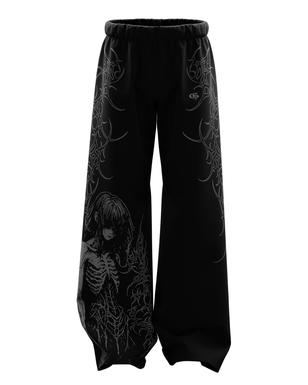 Grimora Unisex Straight Fit Baggy Pants