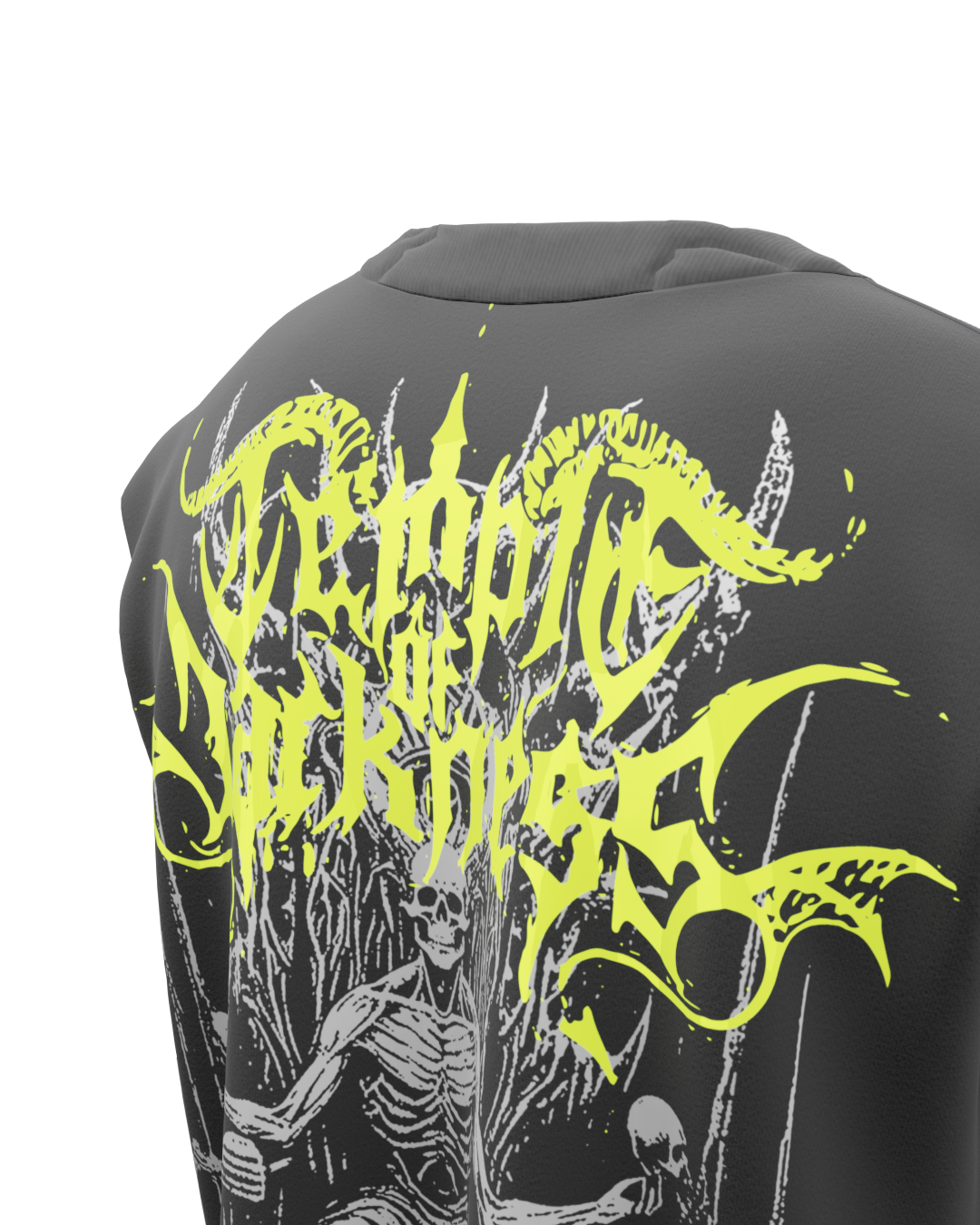 Kshama Unisex Black Boxy Vest