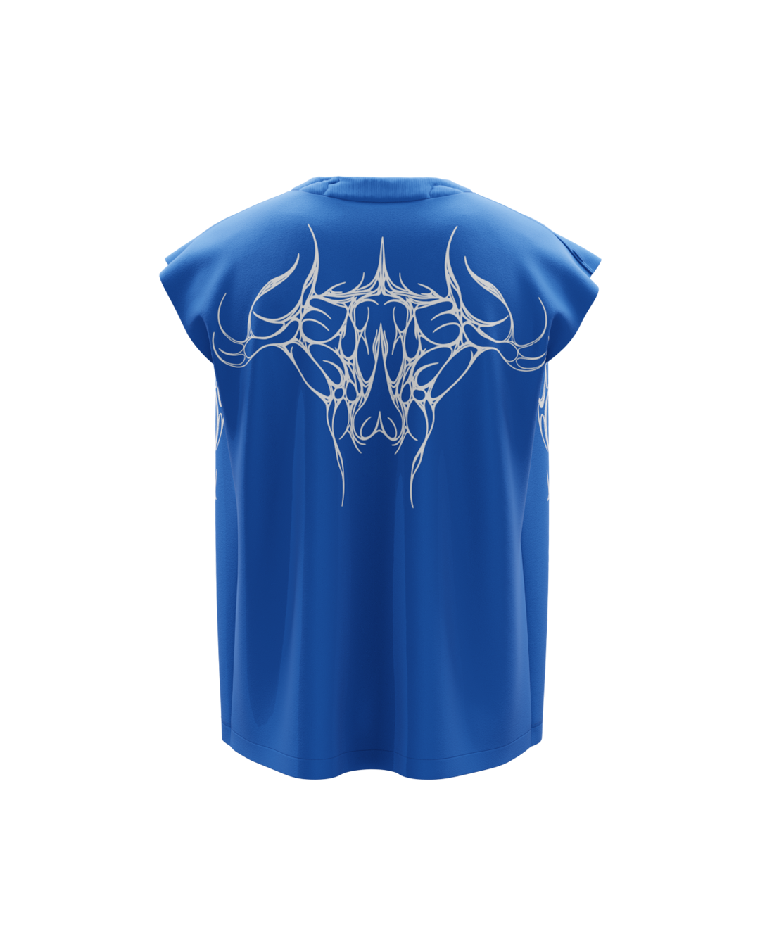 Lumina Royal Blue Boxy Unisex Vest