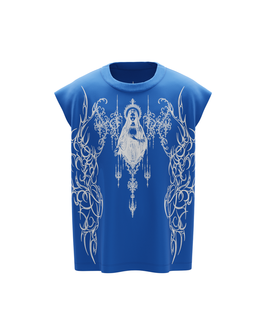 Lumina Royal Blue Boxy Unisex Vest