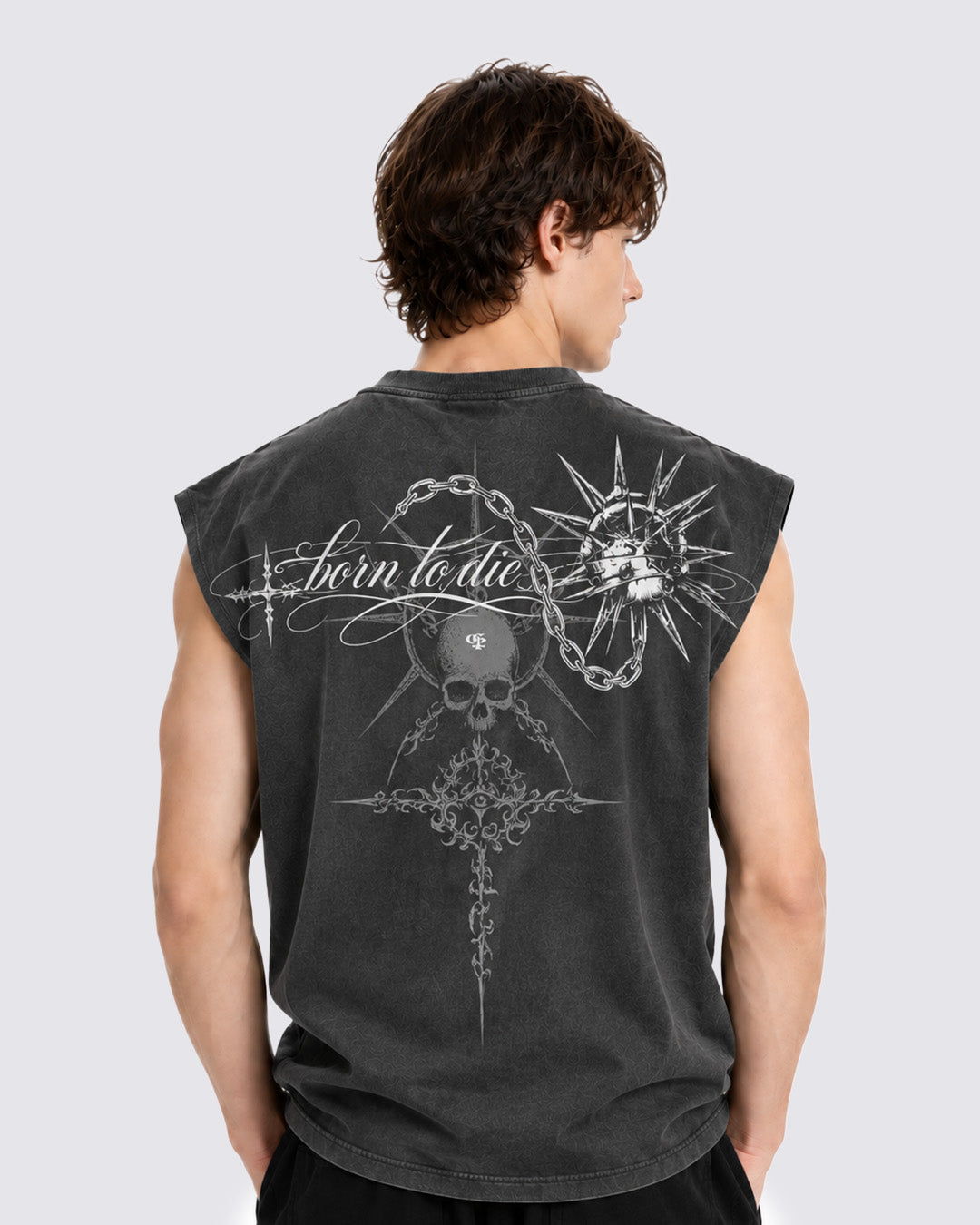 Mrityu Dark Grey Vest