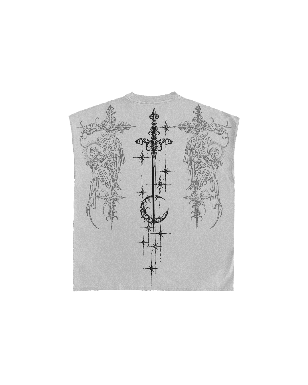 Obsess Grey Unisex Boxy Vest