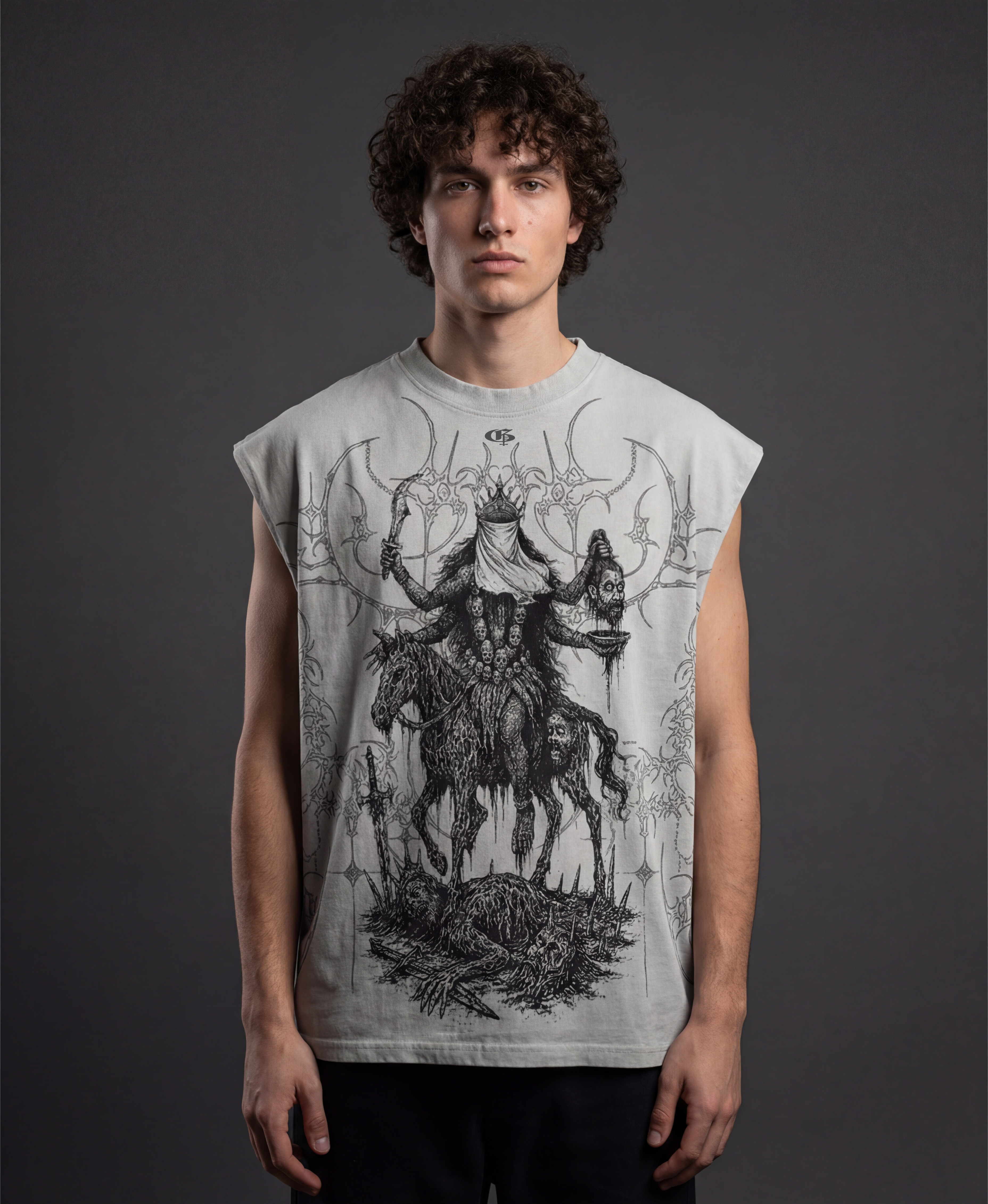 Rakshak Grey Unisex Boxy Vest