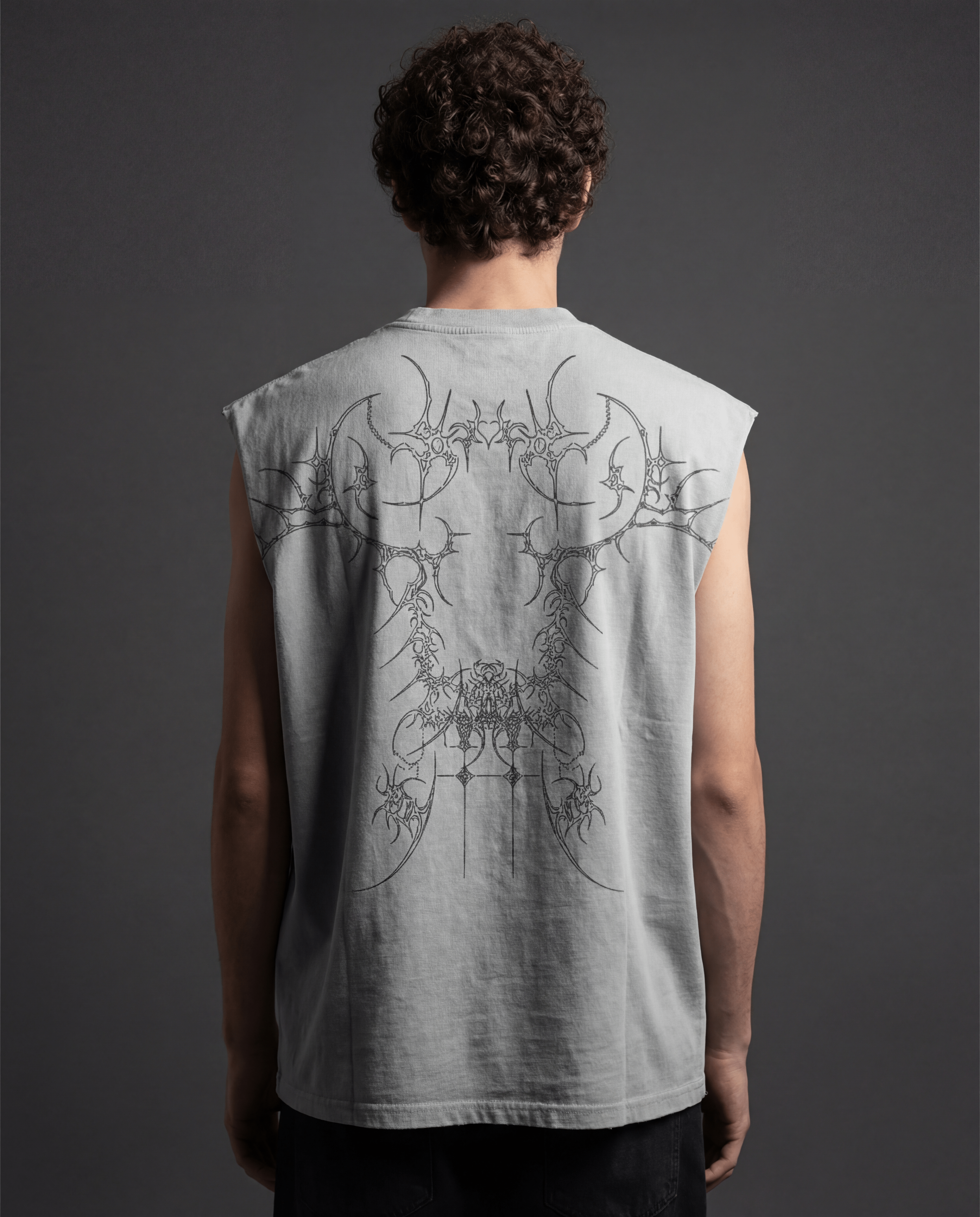 Rakshak Grey Unisex Boxy Vest