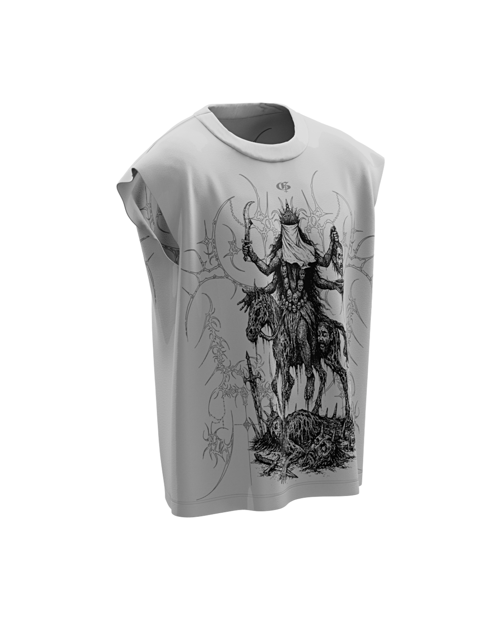 Rakshak Grey Unisex Boxy Vest