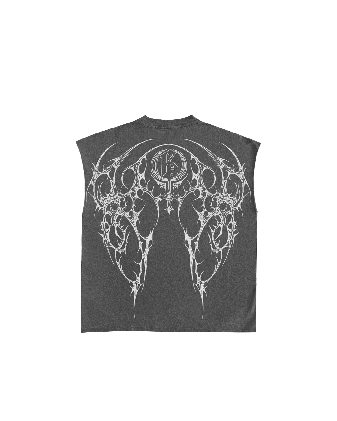 Ruthless Dark Grey Unisex Boxy Vest