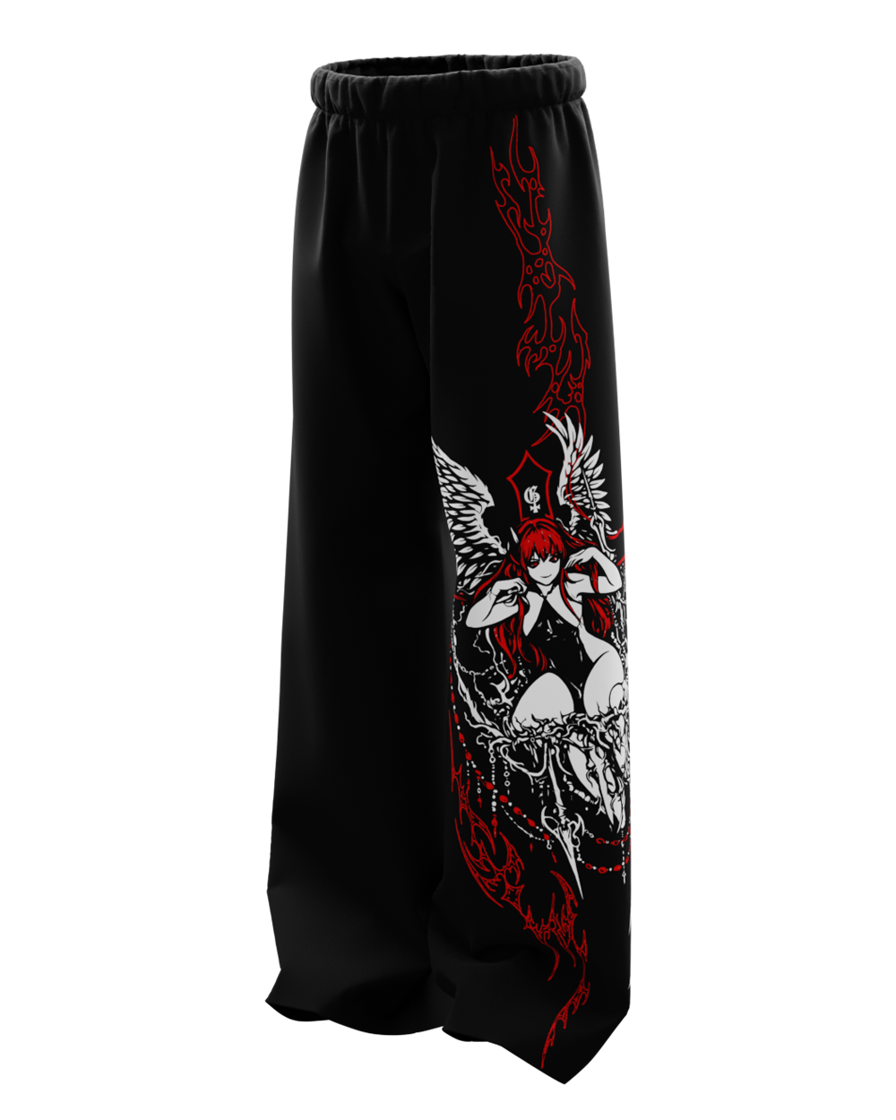 Scarlet Unisex Straight Fit Baggy Pants