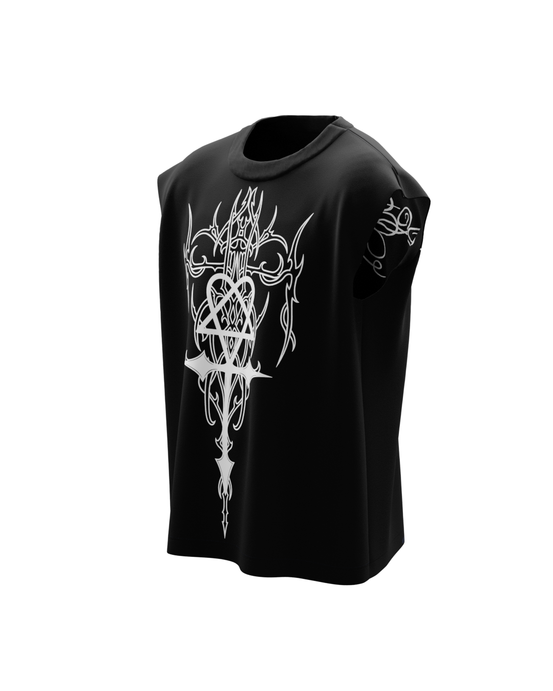 Trishul Black Vest