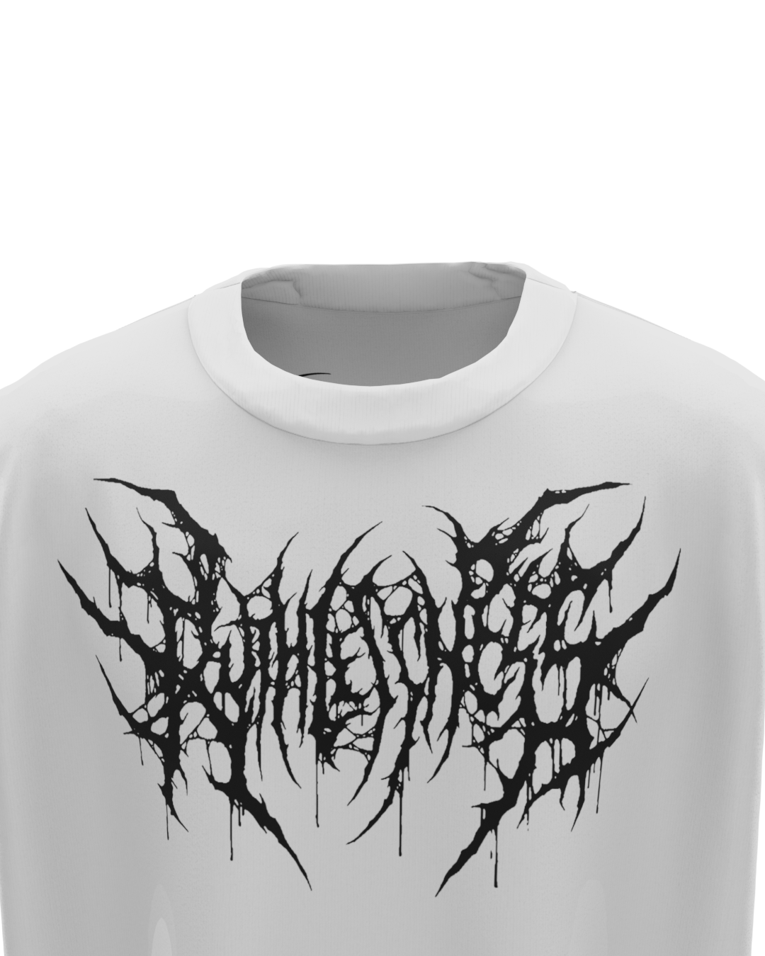 White Ruthless Boxy Vest