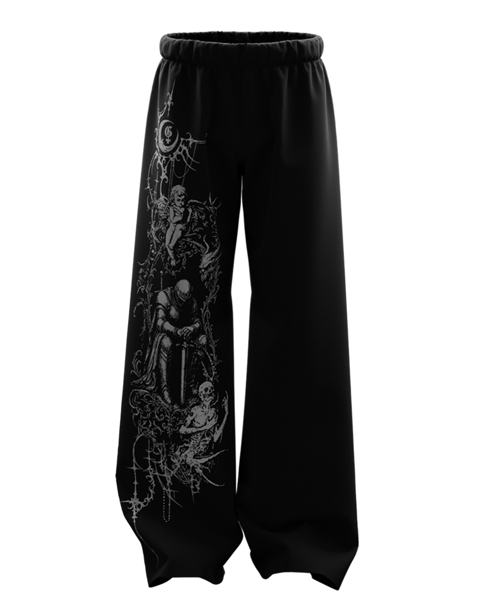 Wraeth Unisex Straight Fit Baggy Pants