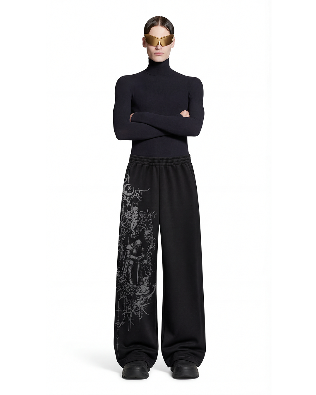 Wraeth Unisex Straight Fit Baggy Pants