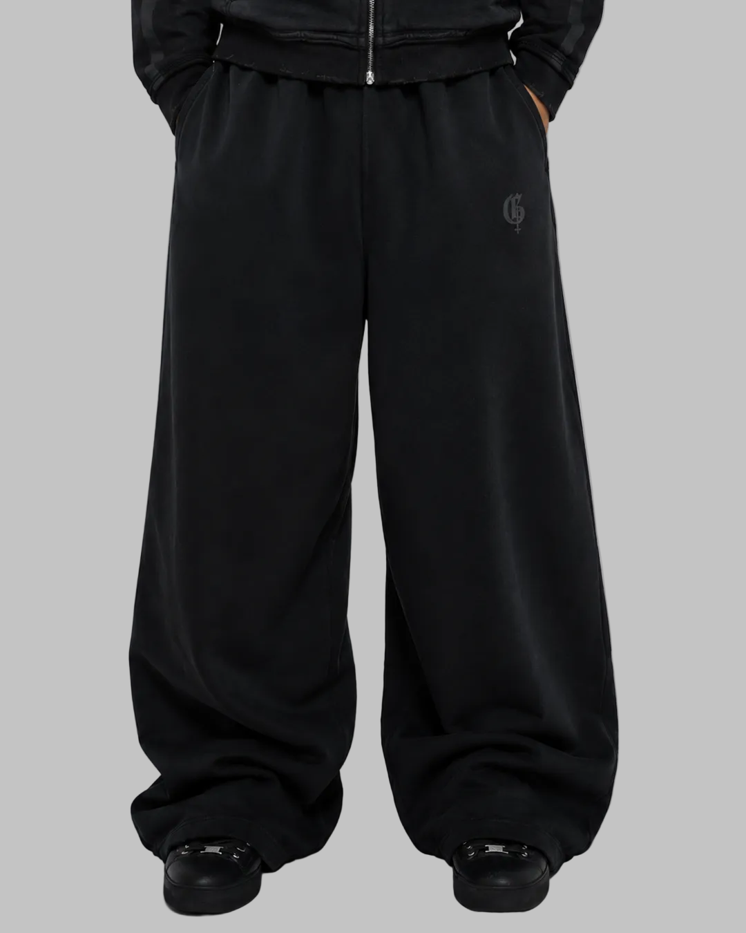 Basic Black Baggy Pants