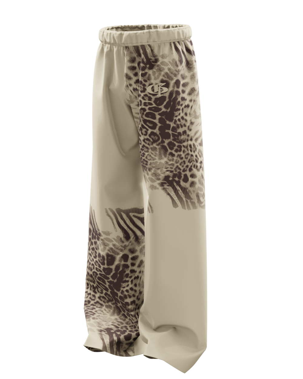 Blitz Sand Straight Fit Baggy Pants