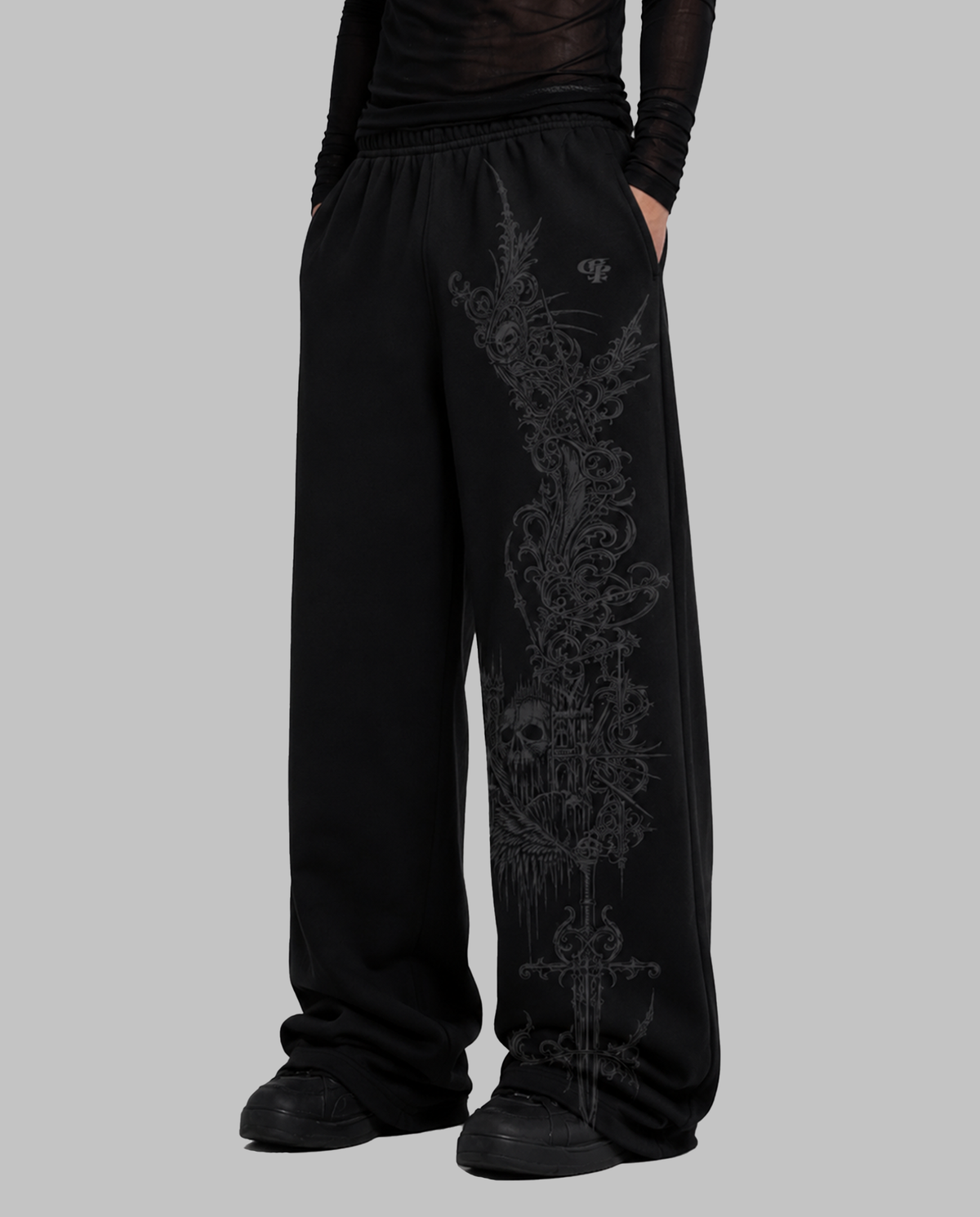 burial-black-baggy-pants-genrage-4